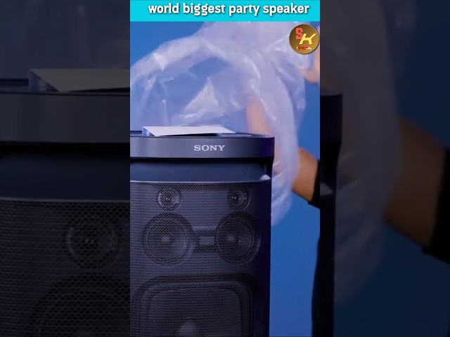 world biggest portable party speaker Sony xv 900 😱🔥. #shorts #viral