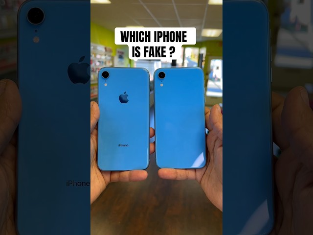 Which iPhone Do you Think is FAKE ? 🤔#shorts #apple #iphone #ios #android #samsung #fyp #fake