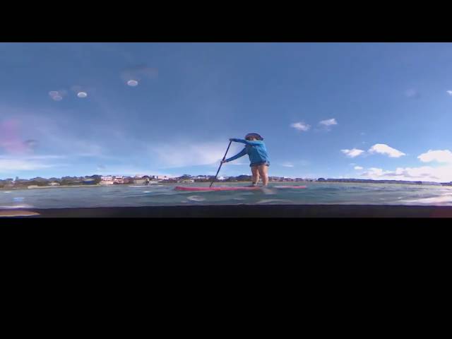 360 Camera Test. Stand Up Paddle