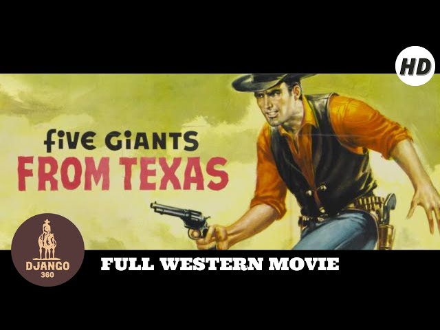 The five giants from texas | Western | Full movie in english