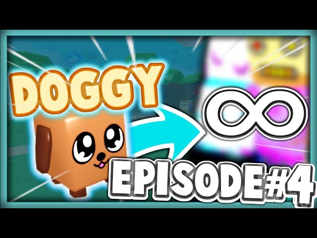 ZOMG doggy to infinity *data loss* (day 4) | bubble gum simulator