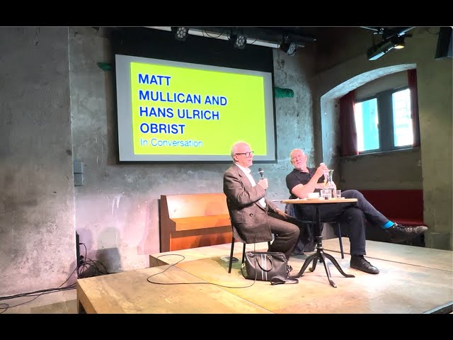 Matt Mullican and Hans Ulrich Obrist in Conversation