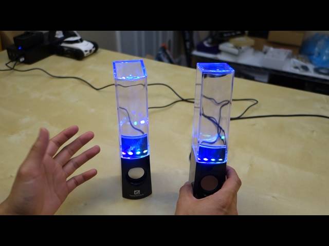SoundSOUL Dancing Water LED Speakers REVIEW