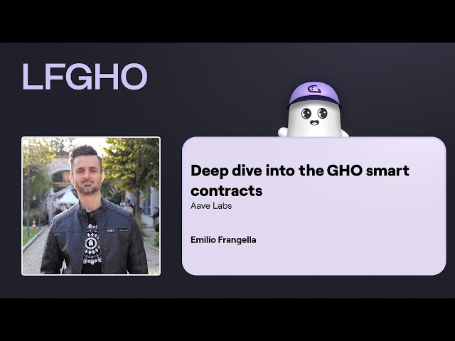 Aave Labs 🛠️ Deep Dive into the GHO Smart Contracts