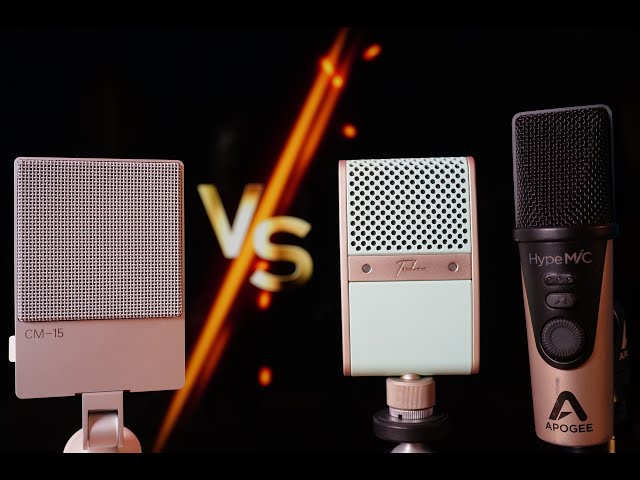 Battle of the Best USB Microphones Showdown!🎤 CM-15 vs HypeMic & Tula