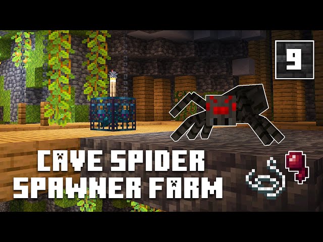 Cave Spider Spawner - Let's Play Minecraft 1.20 - Episode 9