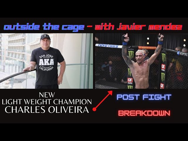 Javier Mendez - UFC 262 Post Fight Break Down - New Champion