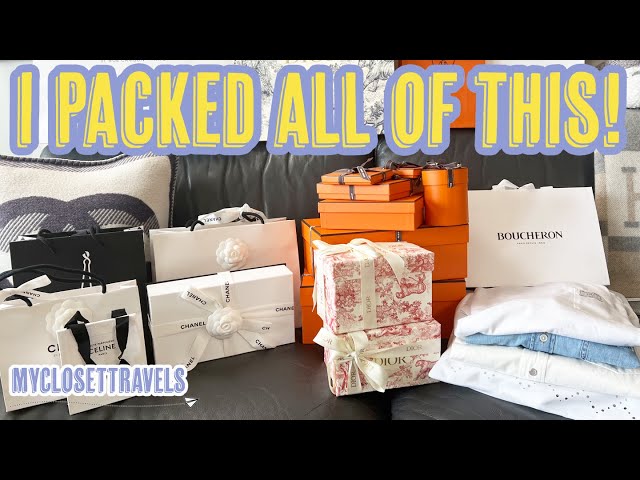 How I Packed For Paris - Outfits and Packing Tips 👗🧳 | myclosettravels