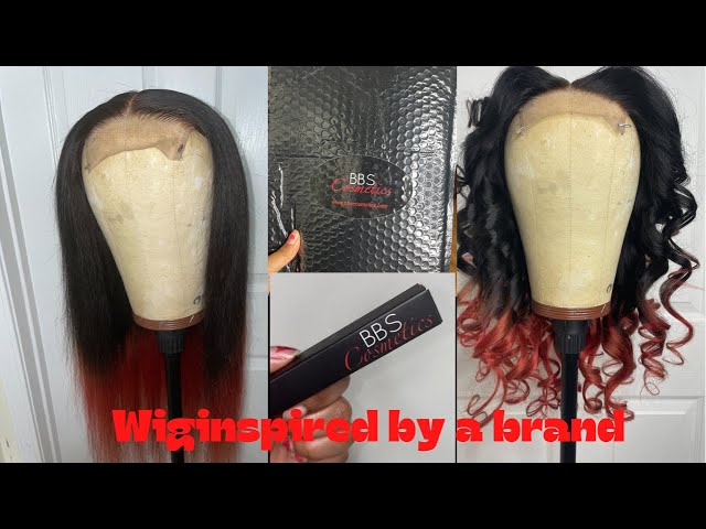 Made a Wig inspired by a brand| Making a wig sitting down| Unique Beauty Hair