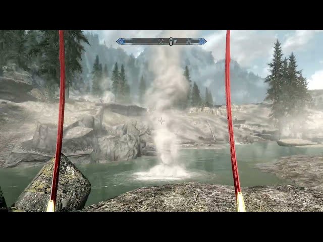 Elder Scrolls V  Skyrim-Trying to remember how to play this ancient game