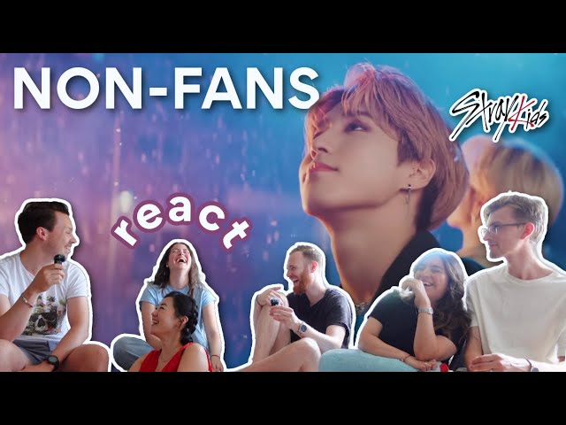 Couples react to Stray Kids: Winter Falls MV ❄️ First time reaction to k-pop!