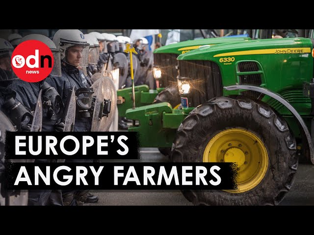 Rising Tensions: Europe's Violent Farmer Protests Explained