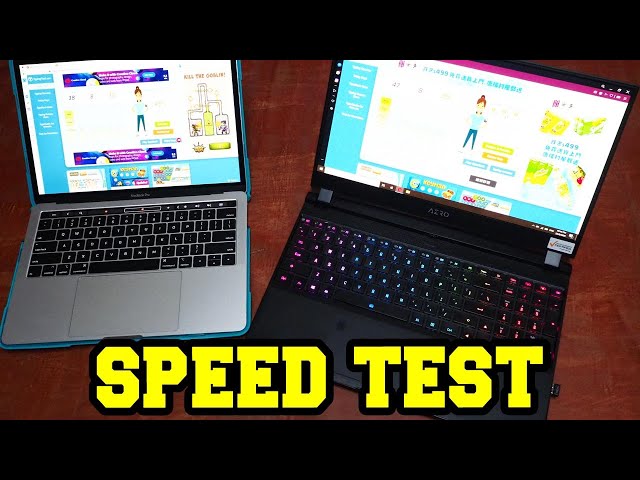 Butterfly Keyboard vs Scissor Keyboard  💥 Typing Speed Test!⌨️