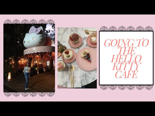 Going to the Hello Kitty Cafe CDMX || Yendo a el Hello Kitty Cafe CDMX