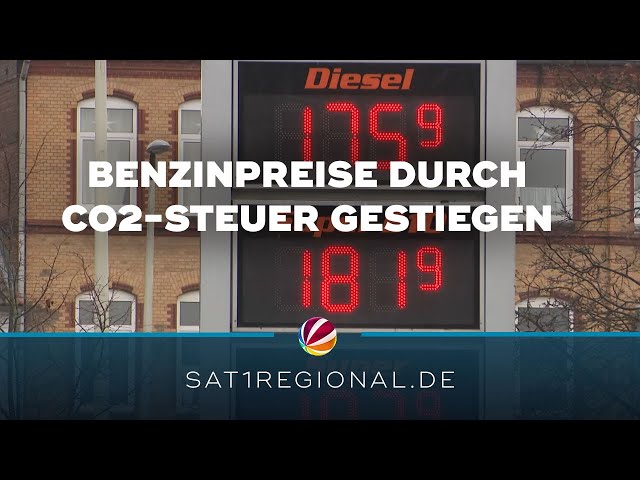 CO2-Steuer lässt Benzinpreise steigen