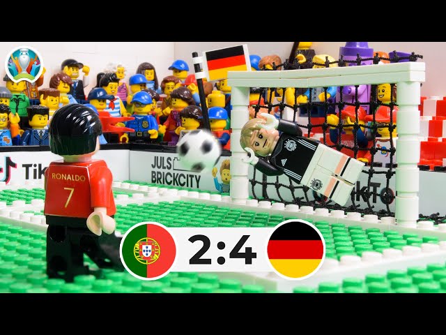 Deutschland VS. Portugal | Lego Stop-Motion | Highlights des Spieles | Euro 2020