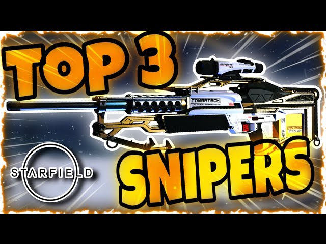 Top 3 SNIPERS & How To Get Them - Starfield 3 BEST Sniper Rifle Locations