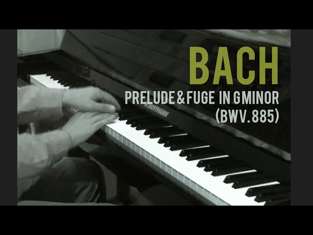 J. S. Bach: WTC. II, Prelude & Fugue in G minor, BWV. 885 | Pooria Ramezanian
