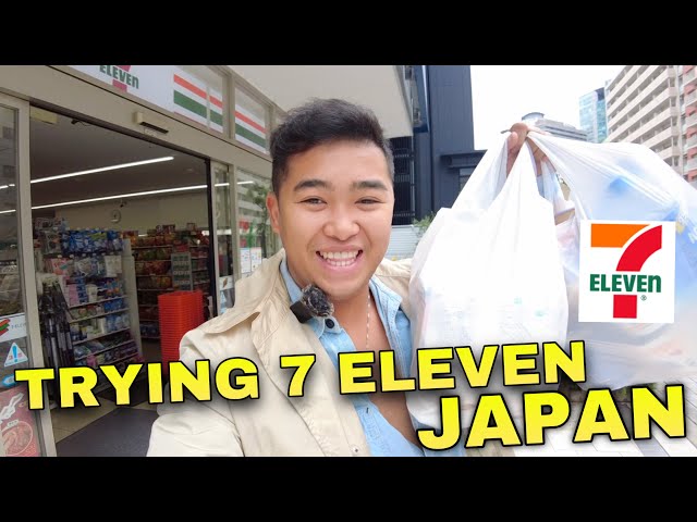 JAPANESE 7 ELEVEN! GANITO PALA FOOD DITO! (TIPS FOR TRAVELING IN JAPAN)