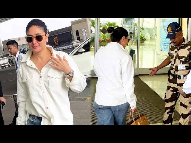 How Did The Security Guard Behave With Kareena Kapoor At The Airport
