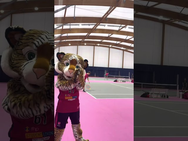 Our NTU mascot, Trent Tiger, is excited about the #Varsity games 🐯 #NottinghamTrent #Shorts #Uni