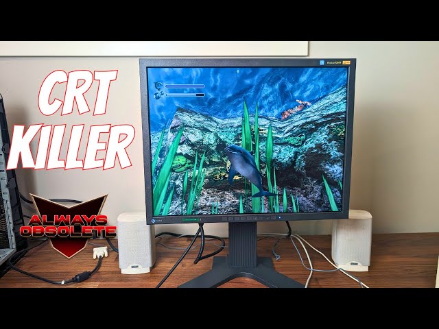 Unboxing a New 21" Eizo 4:3 LCD Montitor