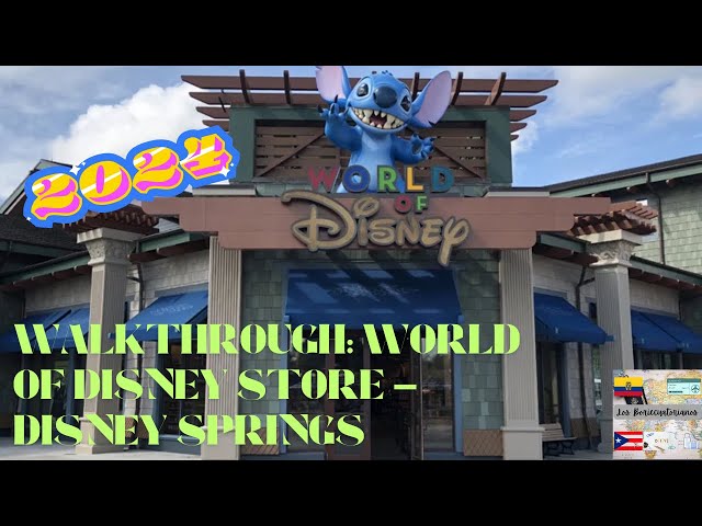 World of Disney Store | Disney Springs | Walkthrough | 2024 | 4K