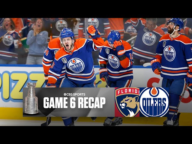 2024 NHL Stanley Cup Final: Oilers SMOTHER Panthers to FORCE Game 7 | CBS Sports