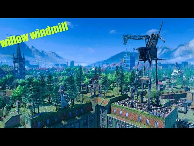 ACTIVATING THE WILLOW WINDMILL IN DYING LIGHT 2 STAY HUMAN