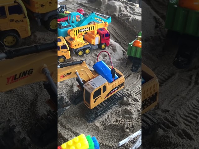 11 toys #shortvideo #excavator #truck #rc #