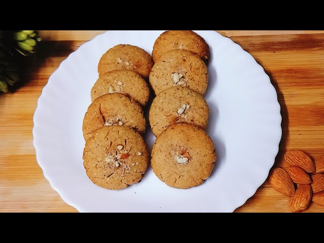 घर पर बनाए बादाम की हेल्दी कुकीज, almond cookies recipe