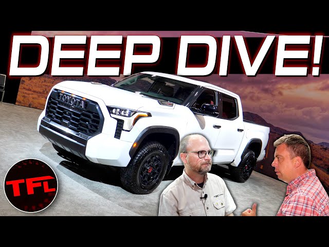 Here's EVERYTHING You Want To Know About the New 2022 Toyota Tundra From The Chief Engineer!