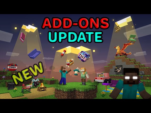 *NEW* Minecraft Bedrock Add-ons Update