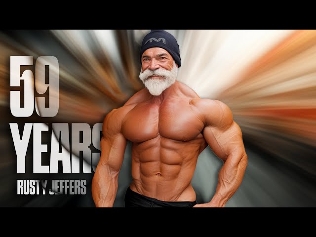 "the Superior Genetics" Rusty Jeffers 59 Years Old bodybuilder l And His incridble Physique