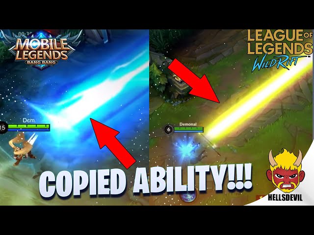 Mobile Legends copied SO MANY Wild Rift Champions! Hells Reacts