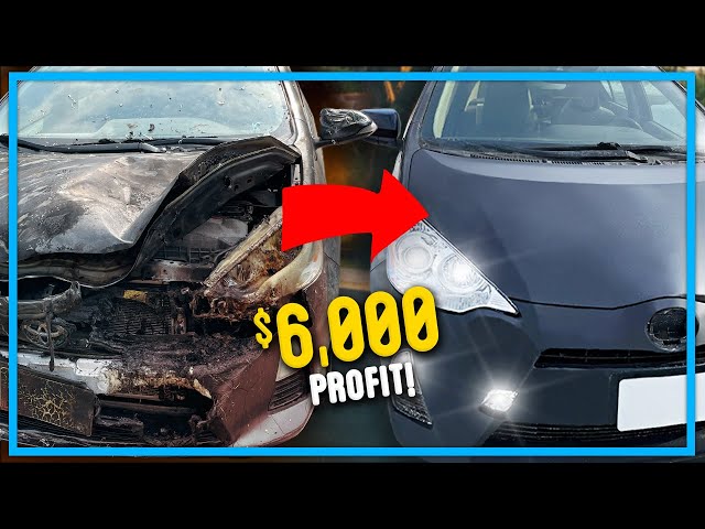 Repairing My Fire Damaged Car (And Profiting $6000!)
