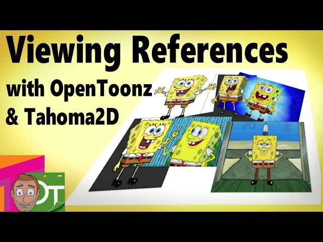 Viewing references with OpenToonz & Tahoma2D