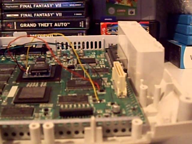 Sega Dreamcast Modchip Install by jse, difficulty level = Very Easy
