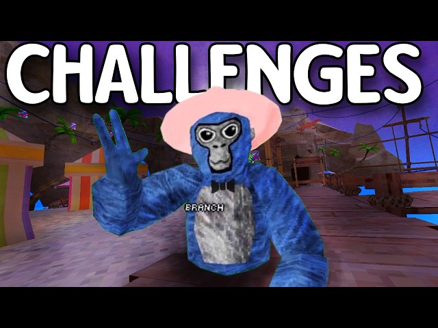 I Tried The Hardest Gorilla Tag Challenges...