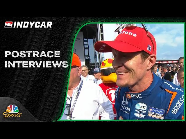 IndyCar Series POSTRACE INTERVIEWS: Bommarito Automotive Group 500 | 8/27/23 | Motorsports on NBC