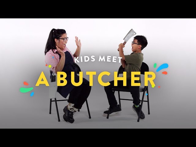 Kids Meet A Butcher | Kids Meet | HiHo Kids