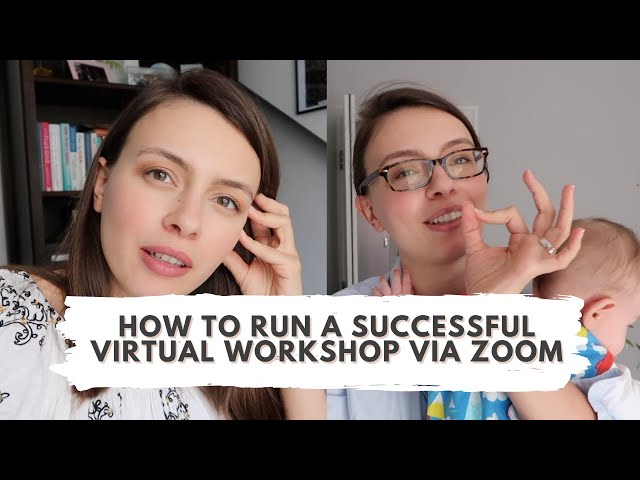 How To Deliver A SUCCESSFUL Virtual Workshop via Zoom | Tips + Tutorial | Mommy Edition