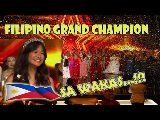 FILIPINO GRAND CHAMPION | Croatia's Got Talent | CHRIZTEL RENAE ACEVEDA #agt2024