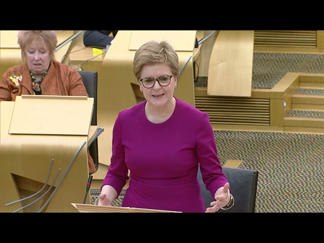 First Minister's Questions - 24 March 2022