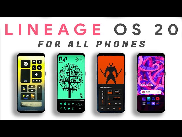 Lineage OS 20 - Best Android Rom 2023
