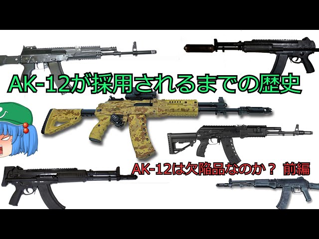 ゆっくり銃器解説#番外編13前編"AK-12が採用されるまでの経緯とAK-12試作型(2012年型)について"