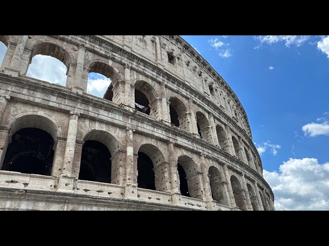 Roman Colosseum and Forum