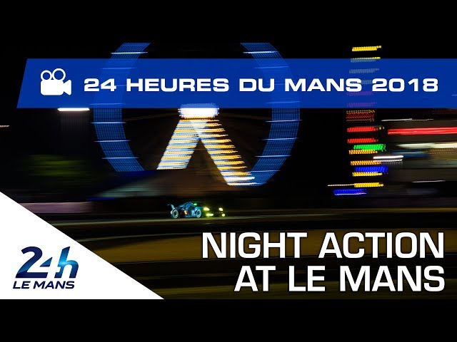 24 Heures du Mans - Le Mans by night – a driver's eye view