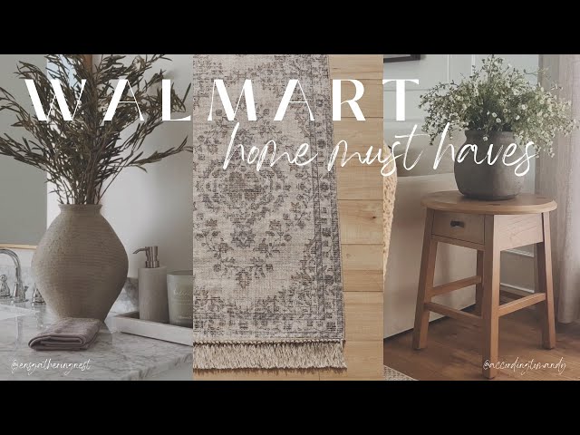 Walmart Home Must Haves & Favorites || Shop With Me || Best Home Decor Finds || Budget Friendly