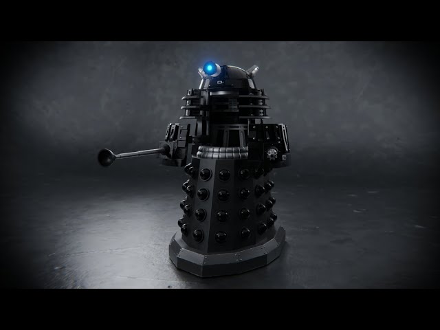Dalek Sec Open Casing Test Animation